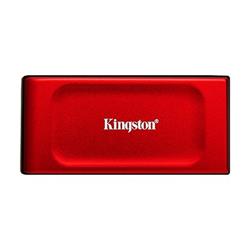 Kingston externí SSD 2000GB XS1000 (čtení/zápis: 1050/1000MB/s) - Red