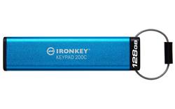 Kingston flash disk 128GB USB-C IronKey Keypad 200C, FIPS 140-3 Lvl 3 (Pending) AES-256