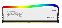Kingston FURY Beast White DDR4 32GB (Kit 2x16GB) 3200MT/s DIMM CL16 RGB SE