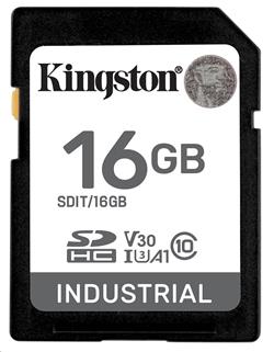 Kingston paměťová karta 16GB Industriální SDHC UHS-I C10