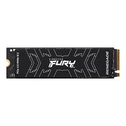 Kingston SSD 1000GB Fury Renegade PCIe 4.0 NVMe M.2 (čtení/zápis: 7300/6000MB/s; 900K/1M IOPS)
