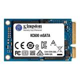 Kingston SSD 256GB KC600 mSATA 3D TLC SM2259 (ctení/zápis: 550/500MB/s)