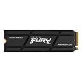 Kingston SSD 4000GB Fury Renegade PCIe 4.0 NVMe M.2 (čtení/zápis: 7300/7000MB/s; 1M/1M IOPS) Heatsink
