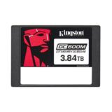 Kingston SSD DC600M 3840GB SATA III 2.5" 3D TLC (čtení/zápis: 560/530MBs; 94/59k IOPS; 1DWPD), Mixed-use