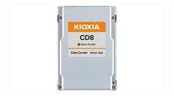 Kioxia Data Center SSD, CD8-R SIE Series, 15360 GB, PWPD:1, PCIe Gen4 1x4, U.2 15mm, 6600/6000 MB/s, 1050/195K IOPS