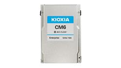 Kioxia Enterprise SSD, CM6-R Series, 30720 GB, PWPD:1, PCIe Gen4 1x4, 2x2, U.3 15mm, 6850/4000 MB/s, 900/70K IOPS