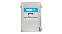 Kioxia Enterprise SSD, PM6-R Series, 960 GB, PWPD:1, SAS 24Gb, 2,5" 15mm, 4150/1450 MB/s, 595/75K IOPS