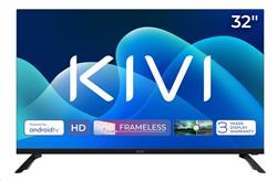 KIVI - 32" (81cm), HD LED TV, Google Android TV11, reproduktory 2x8W, HDR10, DVB-T2, DVB-C, WI-FI, HDMI 2x, USB 2x