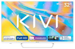 KIVI - 32', FHD, Android TV 11, Bílá, 1920x1080, 60 Hz,rep. 2x8W, 26 kWh/1000h , BT5.1, HDMI 3x, USB 2x