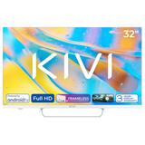 KIVI - 32', FHD, Android TV 11, Bílá, 1920x1080, 60 Hz,rep. 2x8W, 26 kWh/1000h , BT5.1, HDMI 3x, USB 2x