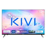 KIVI - 32', HD, AndroidTV 11, Černá, 1366x768, 60 Hz, rep.2x8W, 26 kWh/1000h , HDMI 3x, USB 2x,