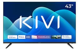 KIVI - 43', FHD, Android TV11, Černá, 1920x1080, 60 Hz, , 2x10W, 44 kWh/1000h , BT5.1, HDMI 2x, USB 2x