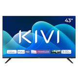 KIVI - 43', FHD, Android TV11, Černá, 1920x1080, 60 Hz, , 2x10W, 44 kWh/1000h , BT5.1, HDMI 2x, USB 2x