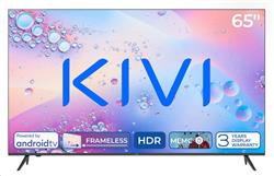 KIVI - 65', UHD, Android TV 11, Černá, 3840x2160, 60 Hz,rep. 2x12W, 101 kWh/1000h , BT5, HDMI 4x, USB 2x