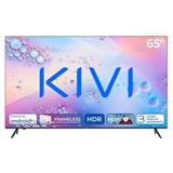 KIVI - 65', UHD, Android TV 11, Černá, 3840x2160, 60 Hz,rep. 2x12W, 101 kWh/1000h , BT5, HDMI 4x, USB 2x