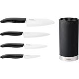 Kyocera Dárkový set, KB-RD BK 4KN FK EU (kulatý blok na nože, černý + 4 nože GEN), KB-RD BK 4KN FK EU (kulatý blok na no