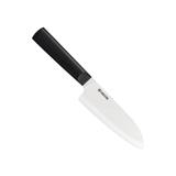 Kyocera keramický nůž, Chowa Series, Nůž santoku, 14 cm, bílá čepel, černá rukojeť, TK-140 WH-BK
