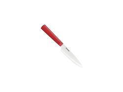 Kyocera keramický nůž, Chowa Series, Univerzální nůž, 11 cm, bílá čepel, červená rukojeť, TK-110 WH-RD