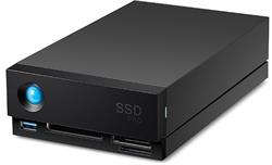 LaCie SSD 1big Dock Pro 3.5" 2TB - USB 3.0 / Thunderbolt 3, Černá