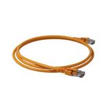 LEGRAND LINKEO C Patch kabel Cat. 5e, nestíněný U/UTP 2m - oranžová