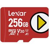 Lexar paměťová karta 256GB PLAY microSDXC™ UHS-I cards, čtení/zápis 205/140 MBs