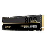 Lexar SSD NM800PRO PCle Gen4 M.2 NVMe - 1TB (čtení/zápis: 7500/6300MB/s)