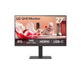 LG 27BA65QB-B 27"W IPS 2560x1440 5ms 5 000 000:1 350cd DP HDMI USB-C(65W) pivot repro 100Hz