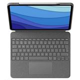 Logitech Combo Touch for iPad Pro 11" (1st, 2nd, 3rd, 4th gen.) - GREY - UK - INTNL