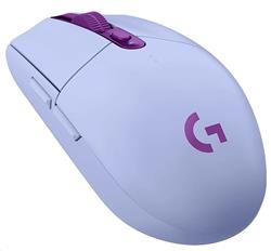 Logitech G305 LIGHTSPEED Wireless Gaming Mouse - LILAC - 2.4GHZ/BT - N/A - EER2