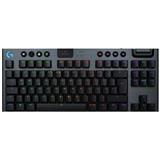 Logitech G915 X LIGHTSPEED TKL Low-Profile Wireless Gaming Keyboard - CLICKY - BLACK - US - 2.4GHZ/BT - USB-C - EMEA