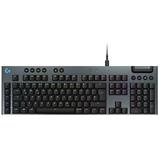 Logitech G915 X + poškozená krabice + Low-Profile Wired Gaming Keyboard - TACTILE - BLACK - US - USB-C - EMEA