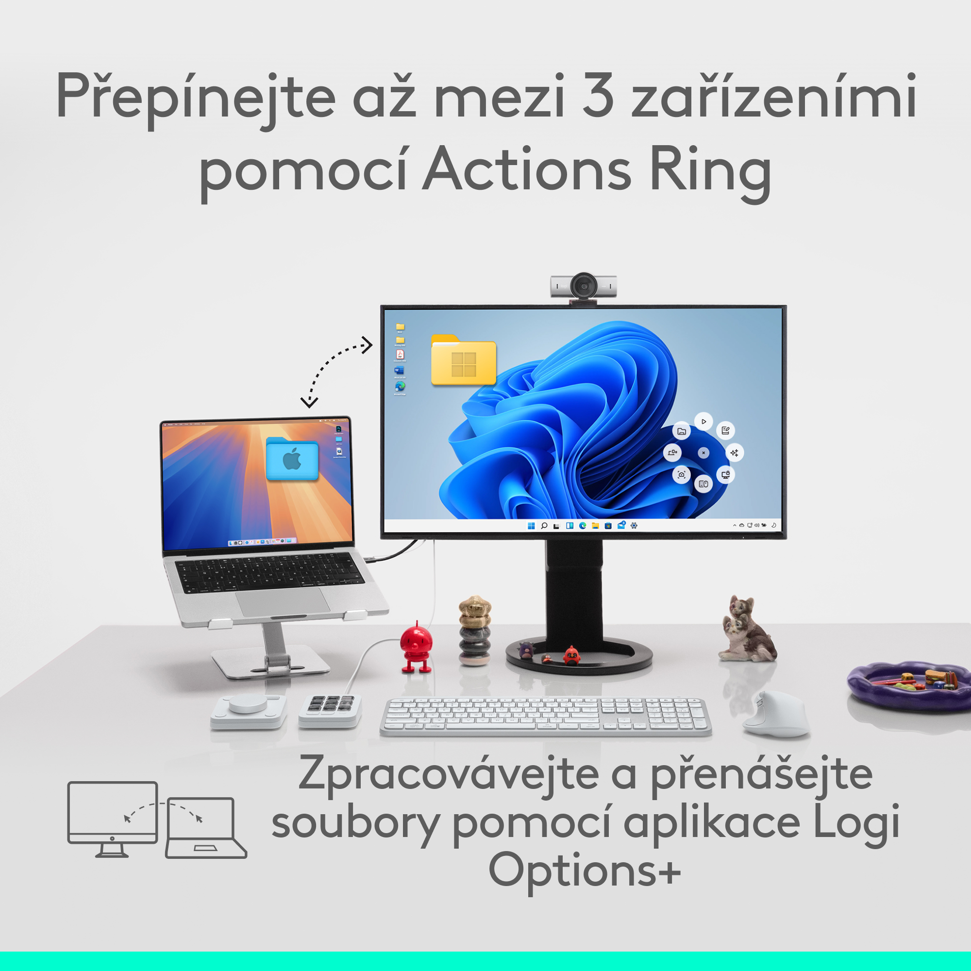 Logitech MX Master 4 - PALE GREY - EMEA