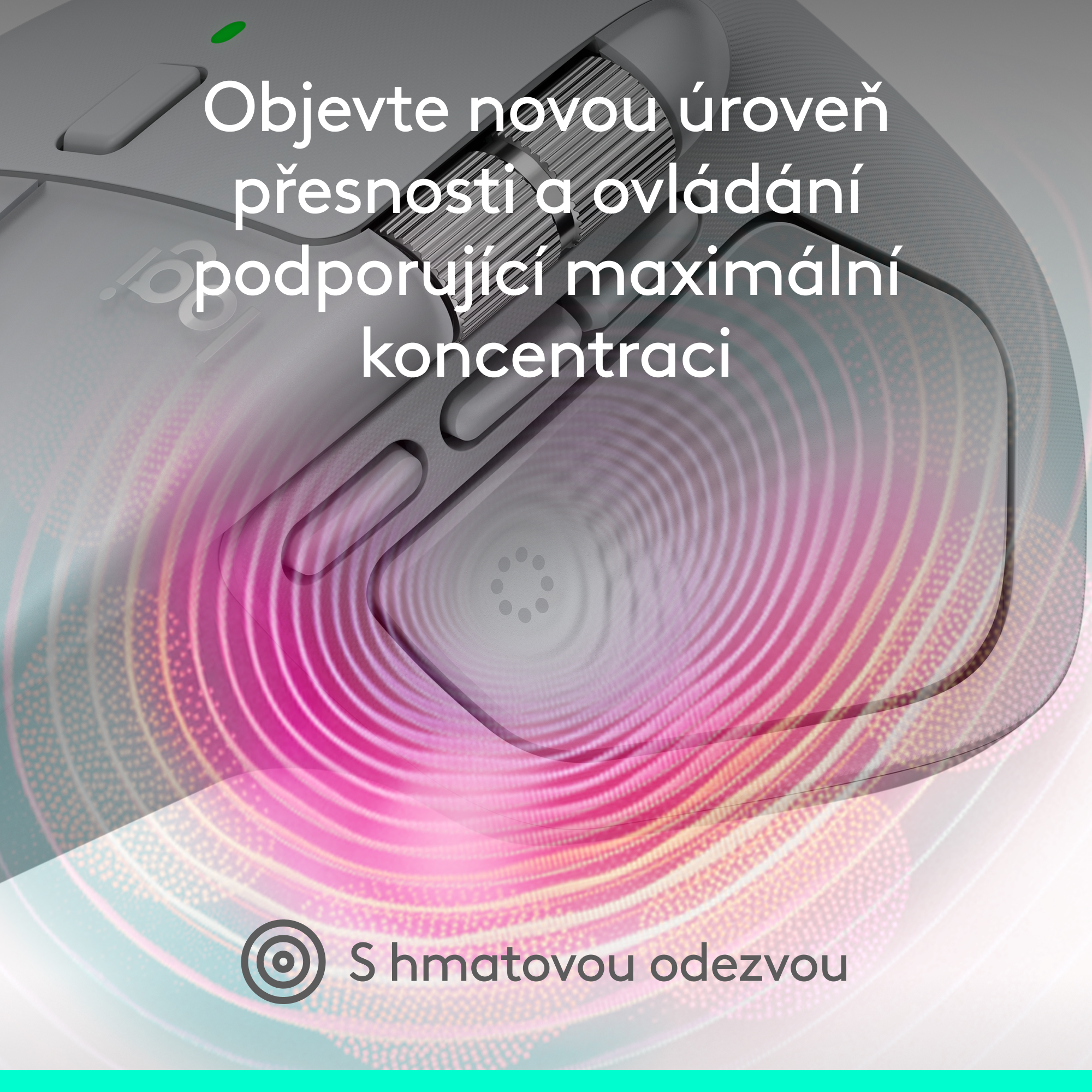 Logitech MX Master 4 - PALE GREY - EMEA