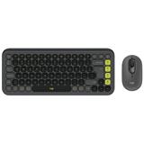 Logitech POP ICON COMBO - GRAPHITE - US INT'L - BT - INTNL