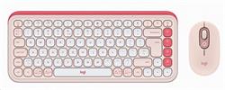 Logitech POP ICON COMBO - ROSE - US INT'L - BT - INTNL