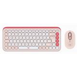 Logitech POP ICON COMBO - ROSE - US INT'L - BT - INTNL