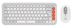 Logitech POP ICON COMBO - WHITE - US INT'L - BT - INTNL