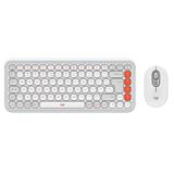Logitech POP ICON COMBO - WHITE - US INT'L - BT - INTNL