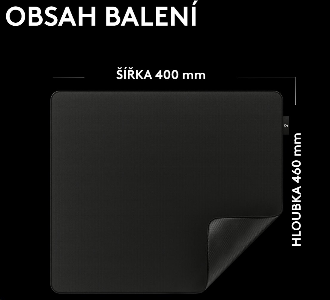 LOGITECH G240 Cloth Gaming Mouse Pad