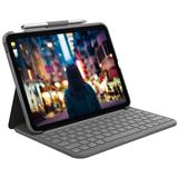 Logitech Slim Folio for iPad (10th gen a A16) - GREY - UK - INTNL