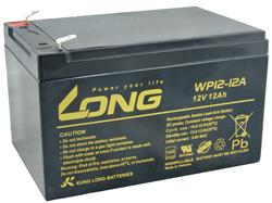 LONG baterie 12V 12Ah F2 LongLife 9 let (WPL12-12)