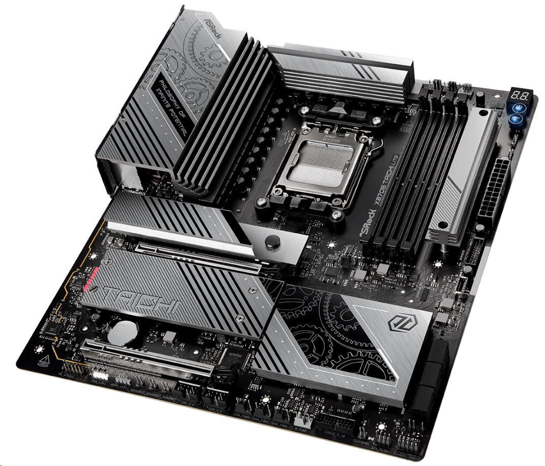 MB Asrock X870E TAICHI LITE /AM5/4xDDR5/M.2/W7+BT5.4/HDMI/USB4/E-ATX