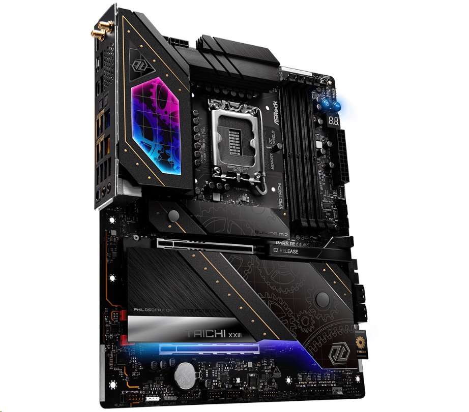 MB Asrock Z890 TAICHI /LGA1851/4xDDR5/M.2/W7+BT5.4/HDMI/TB4/ATX