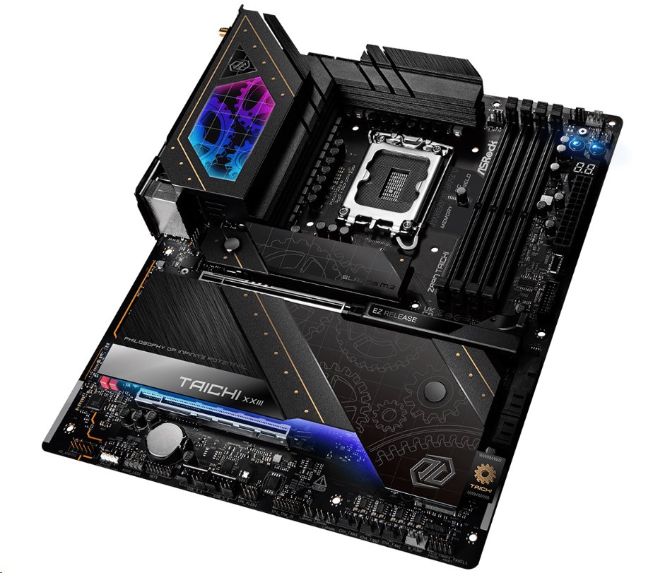 MB Asrock Z890 TAICHI /LGA1851/4xDDR5/M.2/W7+BT5.4/HDMI/TB4/ATX