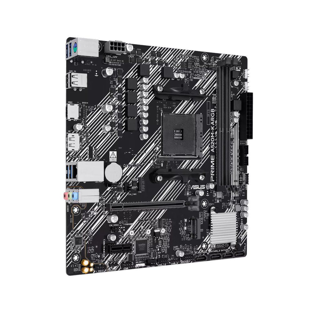 MB ASUS PRIME A520M-K ARGB /AM4/2xDDR4/M.2/HDMI/DP/mATX