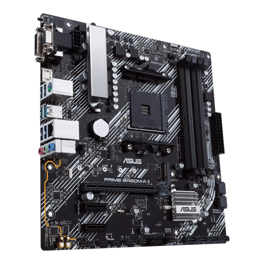 MB ASUS Prime B450M-K II /AM4/2xDDR4/M.2/HDMI/DVI/D-sub/mATX
