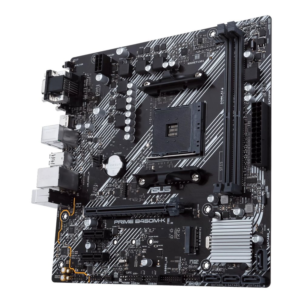 MB ASUS Prime B450M-K II /AM4/2xDDR4/M.2/HDMI/DVI/D-sub/mATX