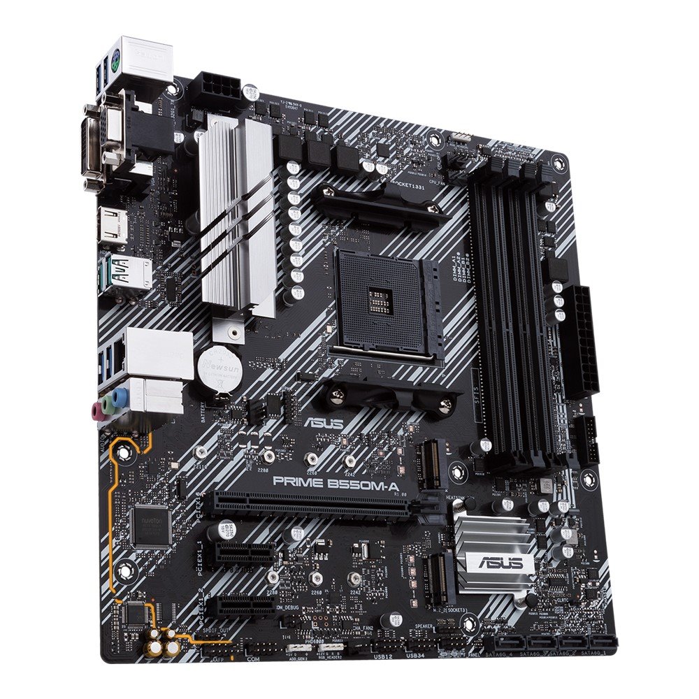 MB ASUS Prime B550M-A /AM4/4xDDR4/M.2/HDMI/DVI-D/D-sub/mATX