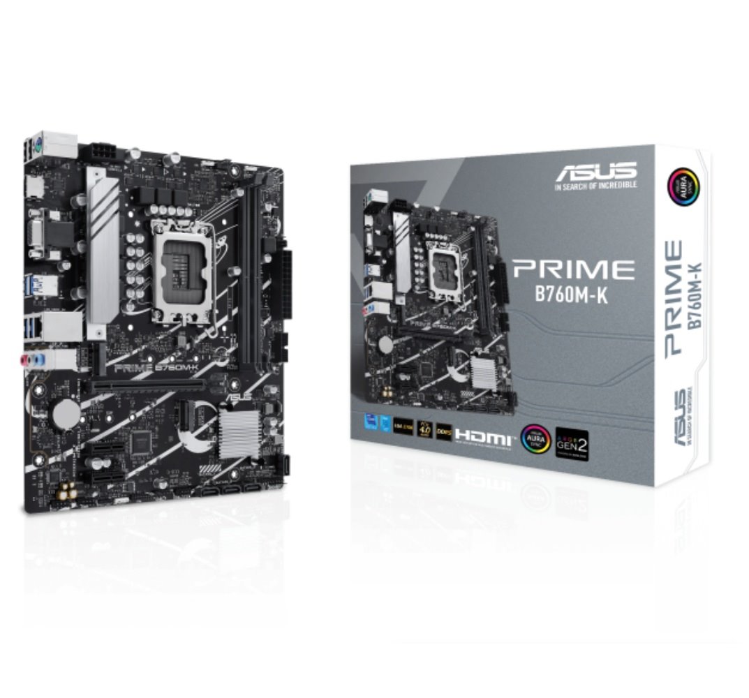 MB ASUS Prime B760M-K /LGA1700/2xDDR5/M.2/HDMI/D-sub/mATX