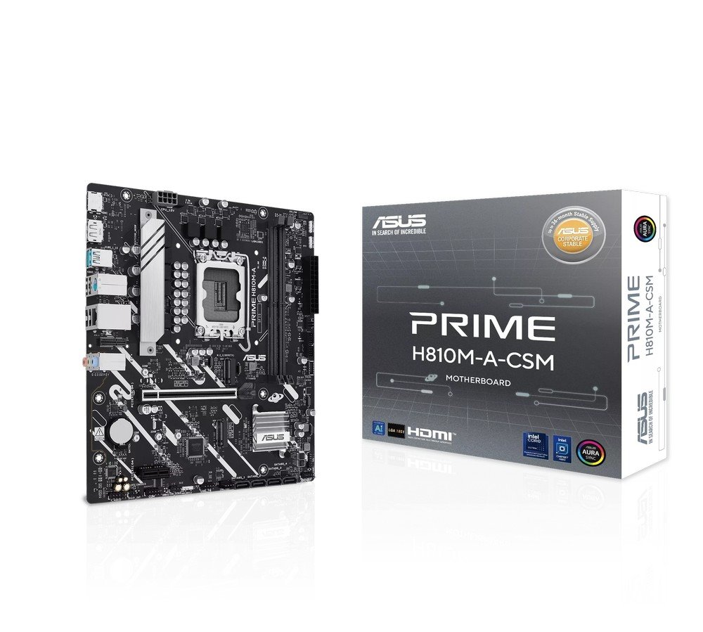 MB ASUS Prime H810M-A-CSM /LGA1851/2xDDR5/M.2/HDMI/DP/mATX